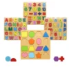 1-65_b2d2684a-283f-41ea-9f4f-639ec8eea573 Set of 4 3D Wooden Puzzle Boards Size (7.7/7.7Inch)