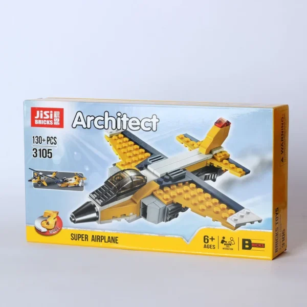 1_87737a72-4f47-43a3-9f53-b652c6e93ec8_823x Decool Architect 3-in-1 Super Airplane Building Block Set – 130+ Pieces