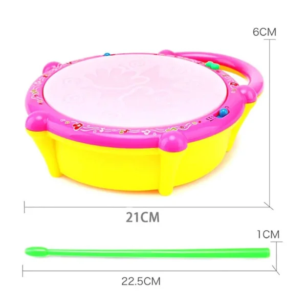 Multicolored Flash Drum - Educational Music Toy