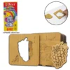 DIY Wooden Haroof-e-Tahaji Stencils (6 Pencil color free)
