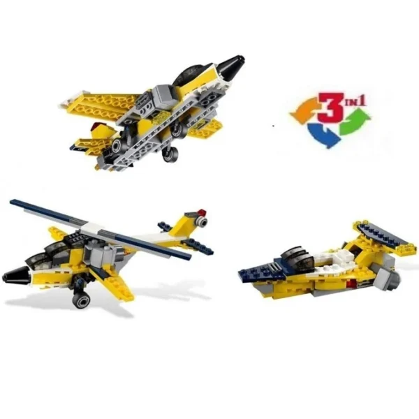 2_32b0303b-83ad-463b-8638-24e2d21ca643 Decool Architect 3-in-1 Super Airplane Building Block Set – 130+ Pieces