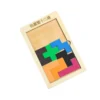 Mini Wooden Colorful Russian Puzzle Board Pentomino Puzzle