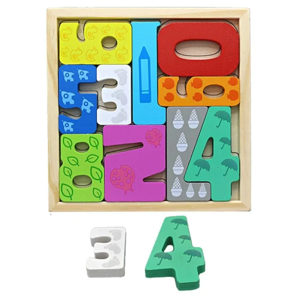 1 Piece 3D Wooden Brainteaser Puzzle Tray  (Size 6/6Inch )