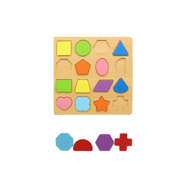 5-18_102cdefc-0e72-49c6-a605-3cdab6279f91 Set of 4 3D Wooden Puzzle Boards Size (7.7/7.7Inch)