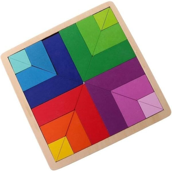 51HzxOD5NDL._AC_SX679_ Tetris Puzzle Wooden Building Blocks Tangram (Square Shape)