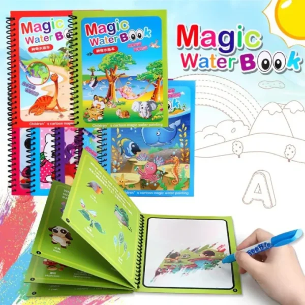 9c8dc78c636009057099933f3665d7be.jpg_720x720q80.jpg_ Reusable Magic Water Painting Book Children's handmade colorful water picture book kindergarten coloring graffiti