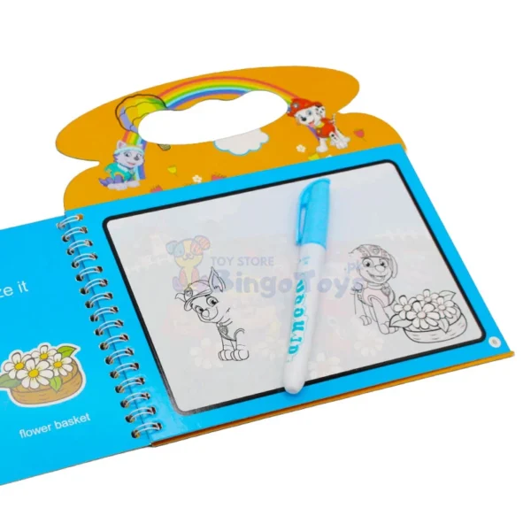 Cartoon Magic Water Painting Book