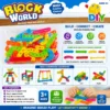Block World DIY Creative Building Set 80+ pieces