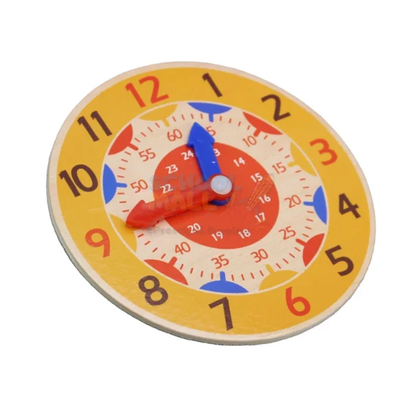 Digital-Clock-Toy-SM-3 Montessori Wooden Digital Clock Toy SIZE (5.5 INCH)