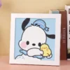 POM POM Cartoon Character – DIY Crystal Mosaic Canvas /Frame