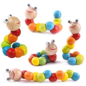 Baby wooden Caterpillar