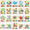 Screw Shape DIY Building Blocks