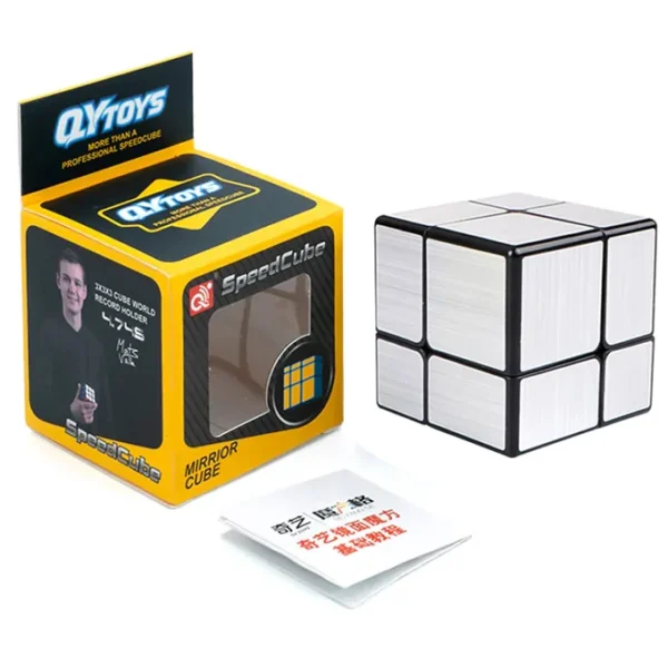 PX-11263-1.jpg Genius Magic Mirror Rubik’s Cube 2x2x2 – Silver