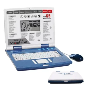 Learning Laptop for kids – 65 Activities Learning Machine Intelligent Educational Laptop for Kids – Blue