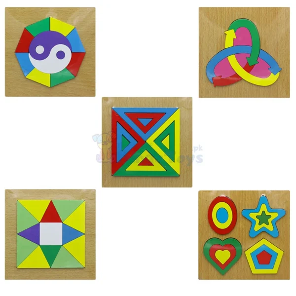 Geometric Shape Quick Matching Puzzle