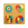 Jumbo Fractions Puzzle Board Size (12 Inch)