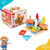 Wooden-Toy-Four-Column-Set-2 Wooden Shape Sorter Toy Four Column Set