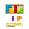 6 PCS Wooden Wisdom Arrows Game