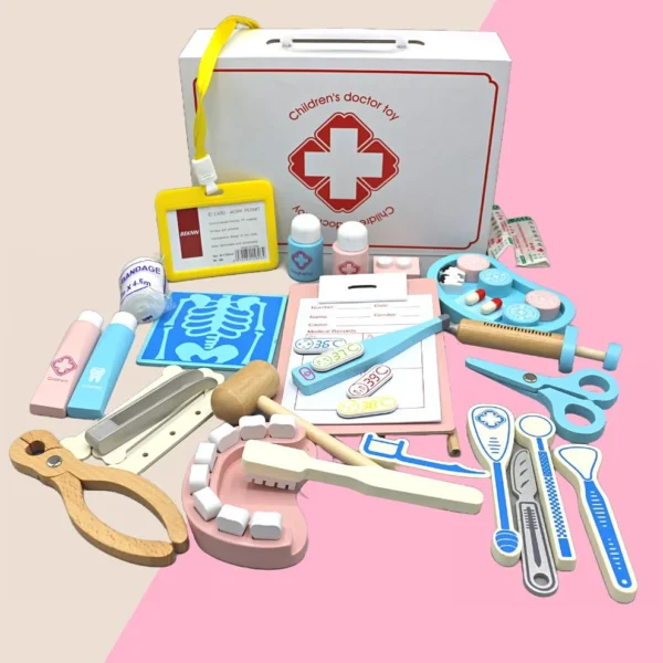children_sdoctortoy Children’s Doctor Toy-Wooden Playset