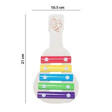 images (15) Wooden Guitar Xylophone for Kids Size 8 Inch