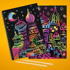images (22) Small Size Scratch Paper Notebook Set of 2