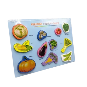 vegetables-main-removebg-preview Vegetable Cognitive Wooden Board Size A4