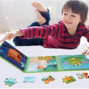 Magnetic Phase Puzzle Ages 3+ Jigsaw Puzzle Set Educational Toy Gift For Boys and Girls