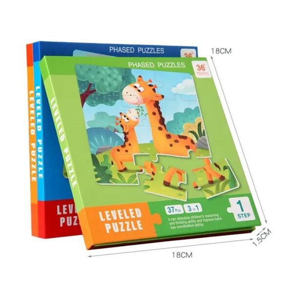 Magnetic Phase Puzzle Ages 3+ Jigsaw Puzzle Set Educational Toy Gift For Boys and Girls