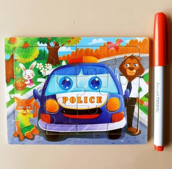 Wooden Sheet Puzzle Size 5.5 inch by 4 Inch