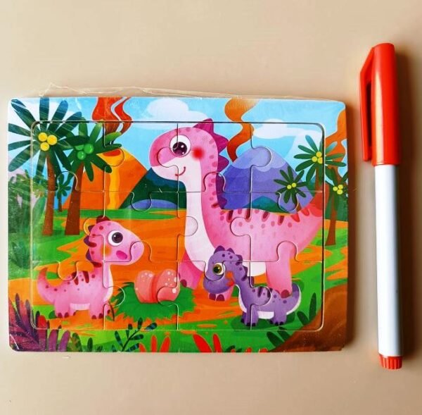Wooden Sheet Puzzle Size 5.5 inch by 4 Inch