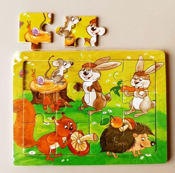 Wooden Sheet Puzzle Size 5.5 inch by 4 Inch